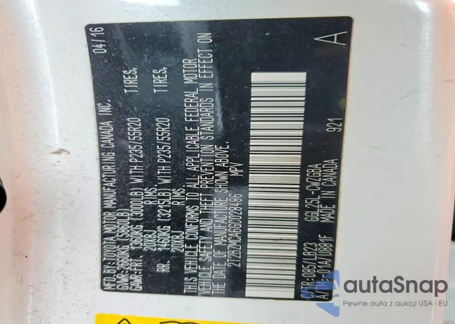 2T2BZMCA6GC028486: 73952255