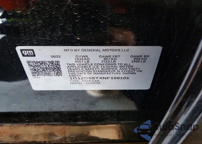 1G1ZD5STXNF198101: 72244425