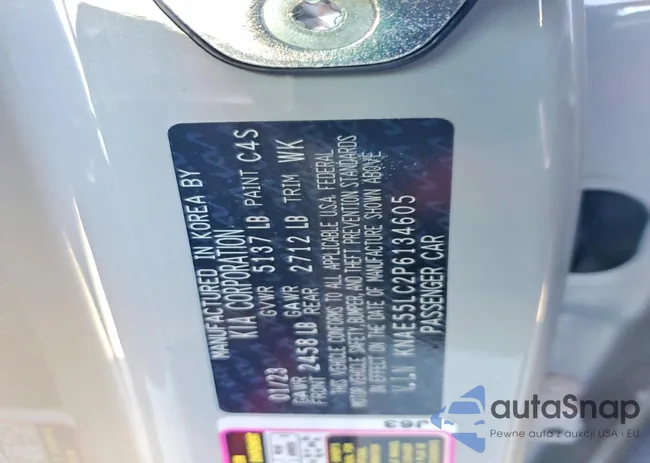 KNAE55LC2P6134605: 72416065