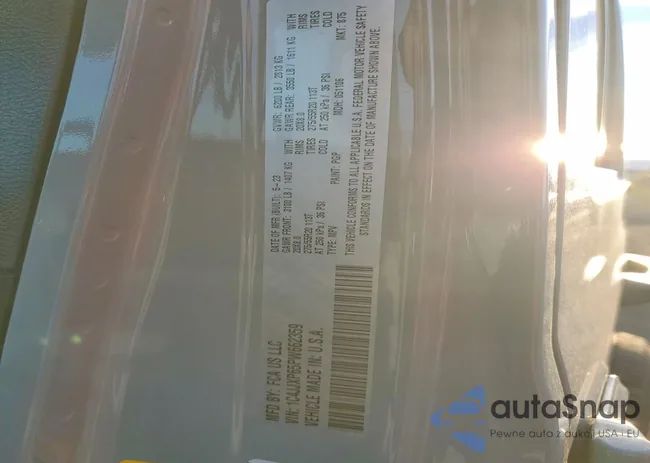 1C4JJXP65PW662359: 98200885