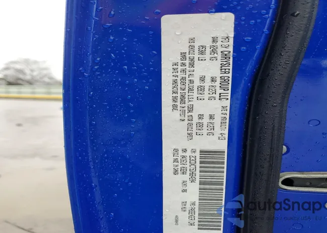 2C3CDXCT5DH664204: 73926585