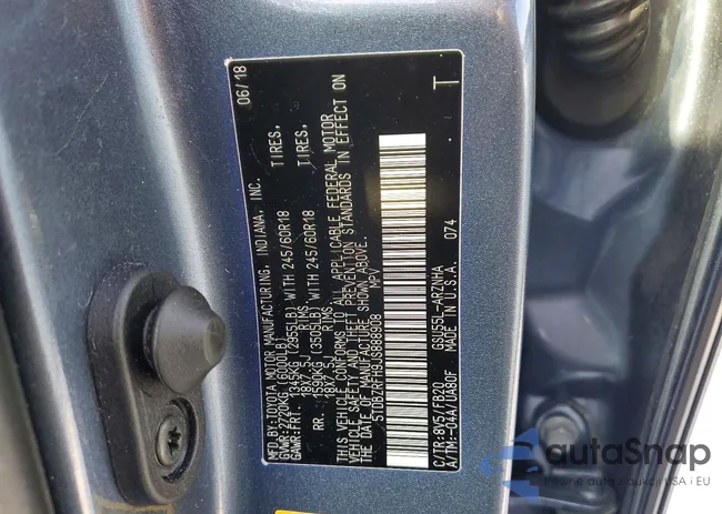 5TDBZRFH9JS888908: 99492805