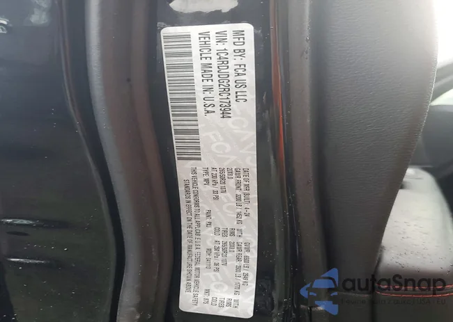 1C4RDJDG2RC173944: 73374635