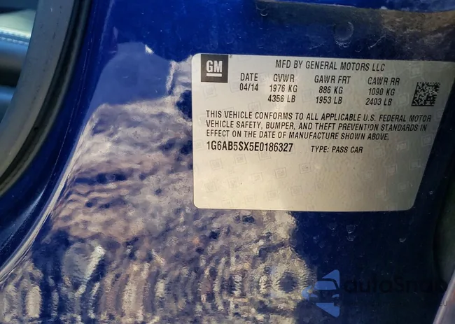 1G6AB5SX5E0186327: 73452145