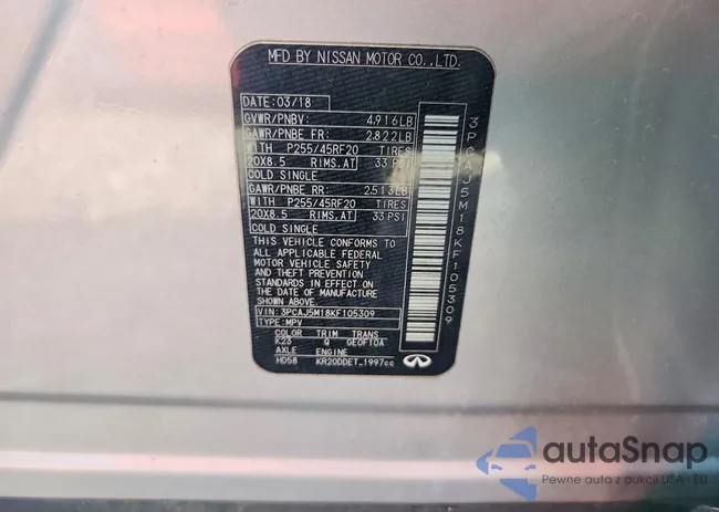 3PCAJ5M18KF105309: 74266525