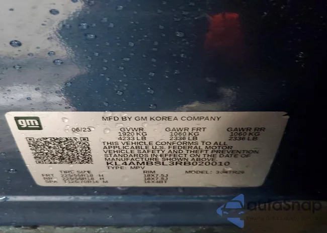 KL4AMBSL3RB020010: 75024385