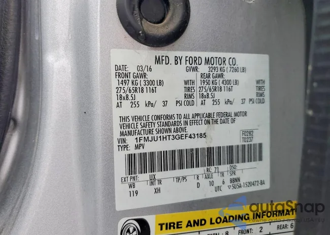 1FMJU1HT3GEF43185: 73688145