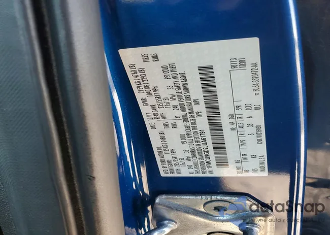 1FMCU9GD2JUA61791: 72362105