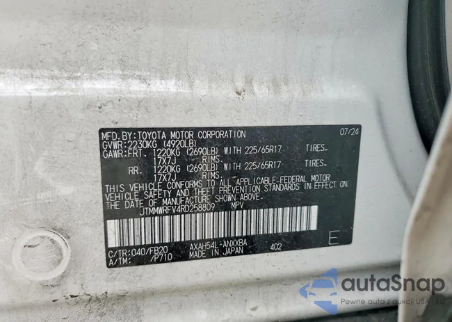 JTMMWRFV4RD258809: 74973625