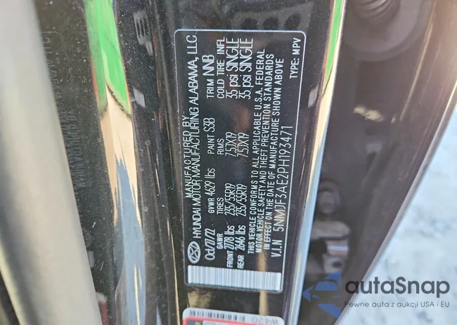 5NMJF3AE2PH193471: 99055065