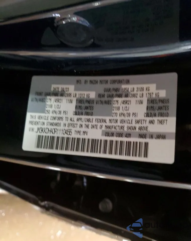 JM3KKDHA0R1110455: 73077745