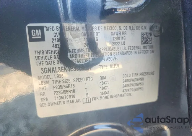 3GNAL3EK4ES609817: 75243175