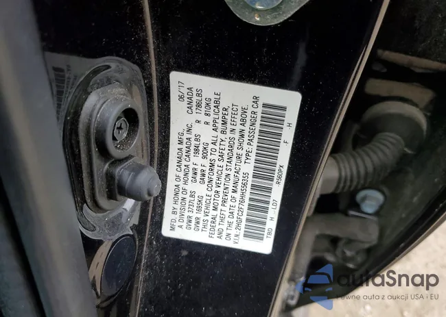 2HGFC2F76HH556355: 98968005