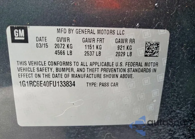 1G1RC6E40FU133834: 72188795