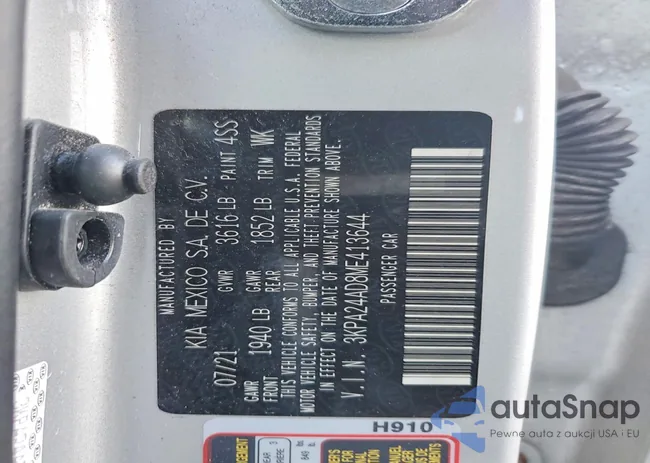 3KPA24AD8ME413644: 78407375