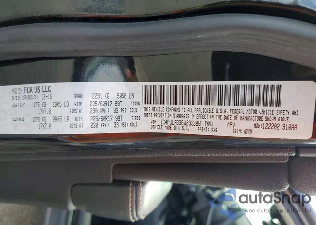 1C4PJLAB3GW233388: 98882515