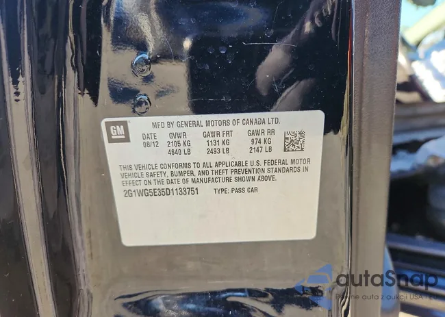 2G1WG5E35D1133751: 72584835