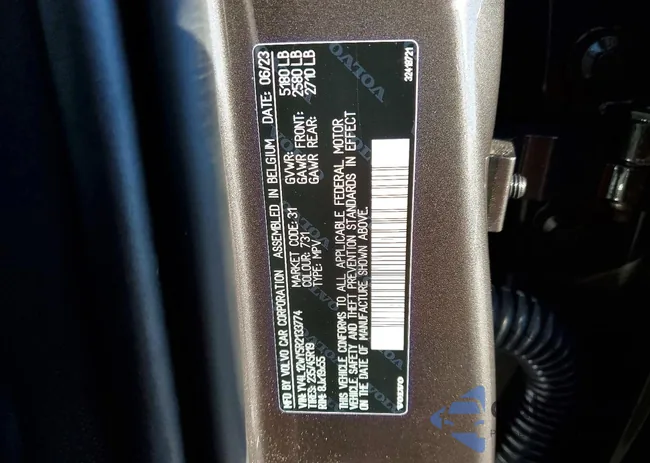 YV4L12WY5R2133774: 73999895