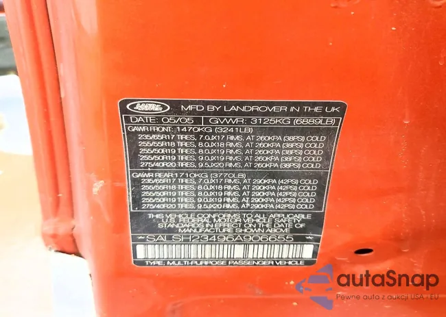 SALSH23496A906655: 74670895