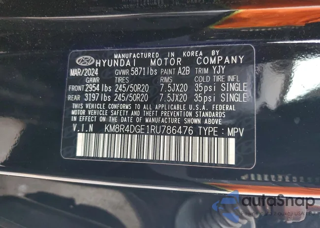 KM8R4DGE1RU786476: 73277435