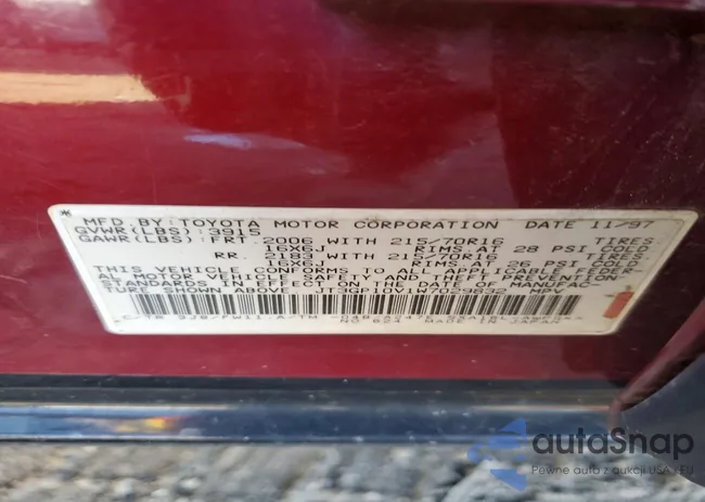 JT3GP10V1W7029832: 72356235