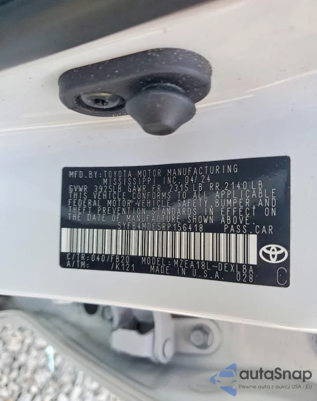 5YFB4MDE5RP156418: 98450415