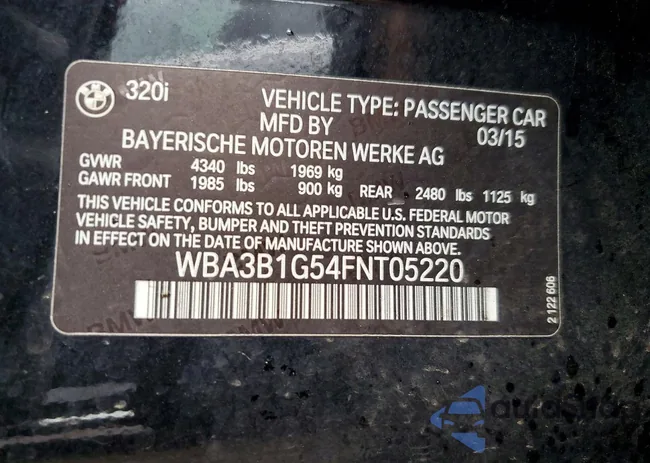 WBA3B1G54FNT05220: 72687965