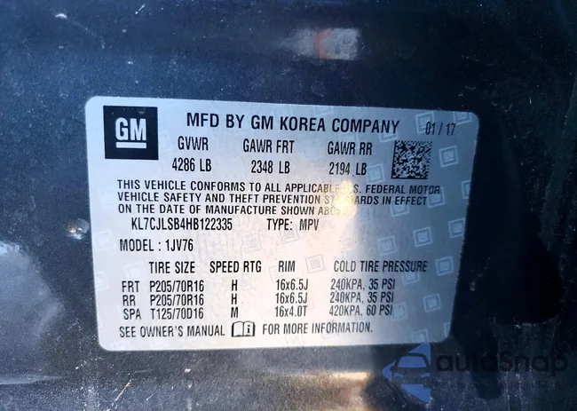 KL7CJLSB4HB122335: 72228445