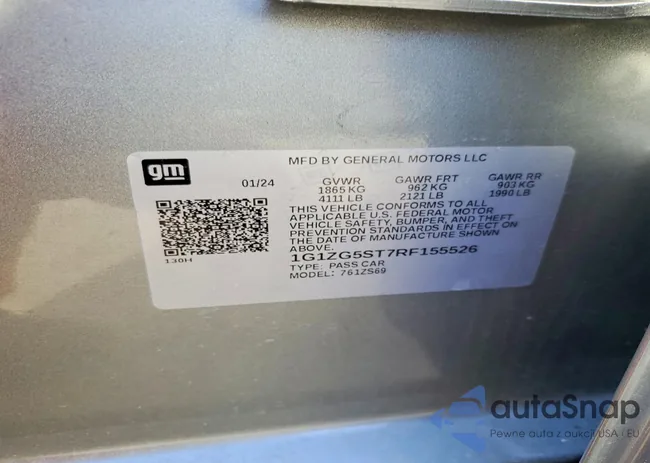 1G1ZG5ST7RF155526: 72660635