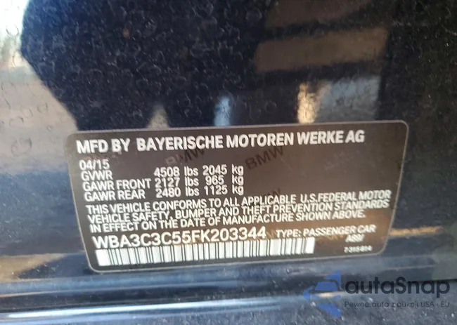 WBA3C3C55FK203344: 99923865