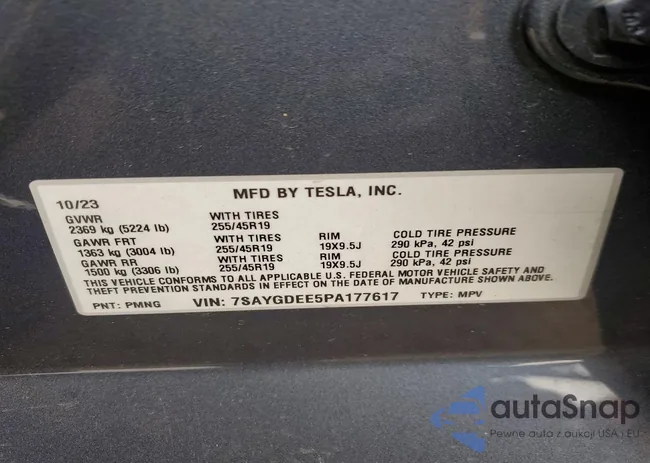 7SAYGDEE5PA177617: 98634045