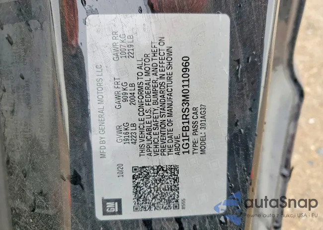 1G1FB1RS3M0110960: 72997195