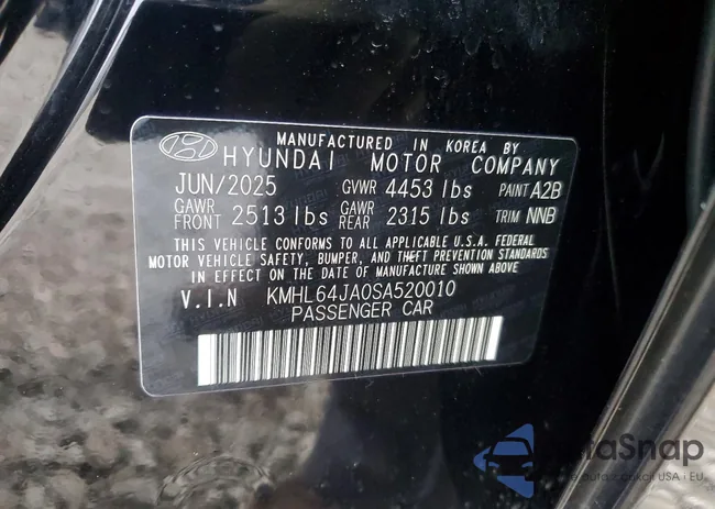 KMHL64JA0SA520010: 98373795