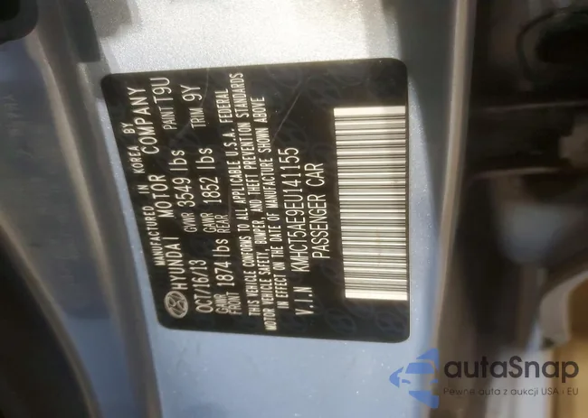 KMHCT5AE9EU141155: 98853675