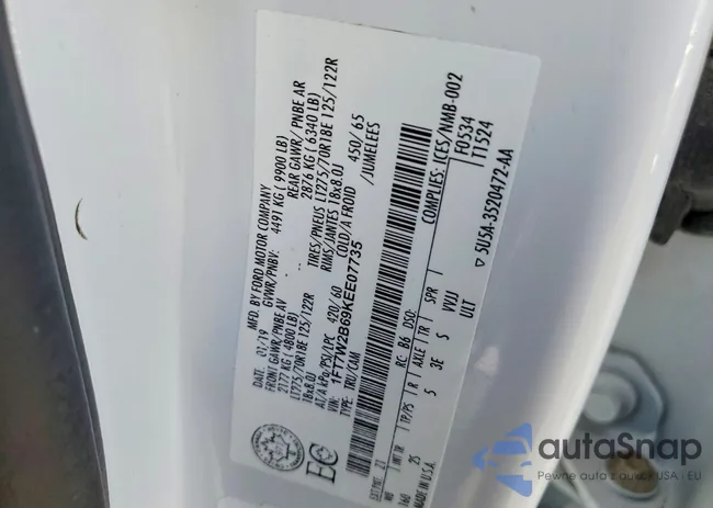 1FT7W2B69KEE07735: 72202995