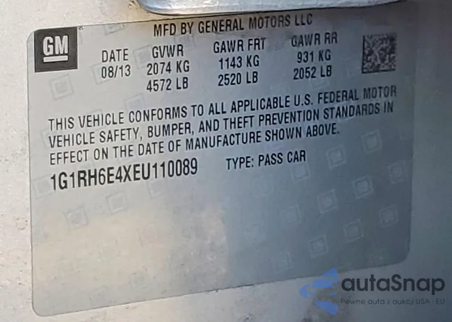 1G1RH6E4XEU110089: 99359015