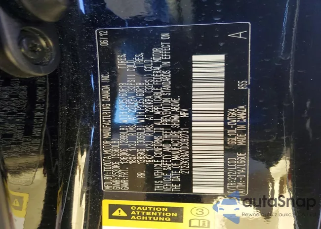 2T2ZK1BA7DC092731: 72777285