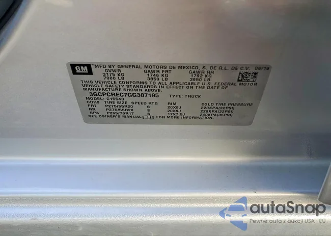 3GCPCREC7GG387195: 74063155