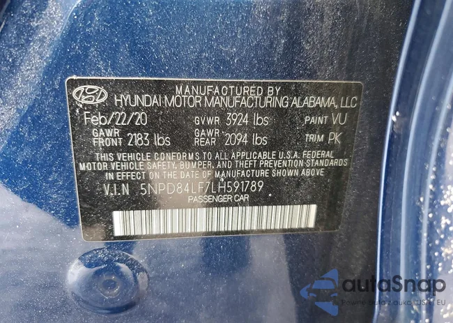 5NPD84LF7LH591789: 75042055