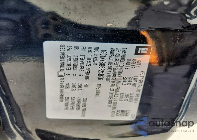 1GC1KYE89BF213606: 72936205