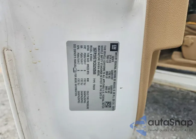 3GTP2VE7XCG250566: 74225695