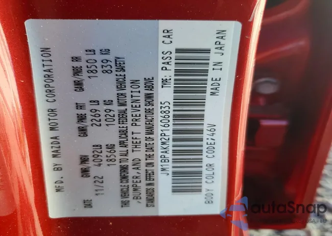 JM1BPAKM2P1606835: 74369125