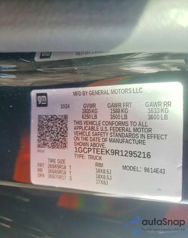 1GCPTEEK9R1295216: 74479195