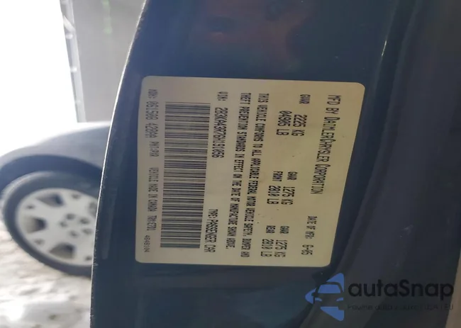 2B3KA43R76H191056: 74557085