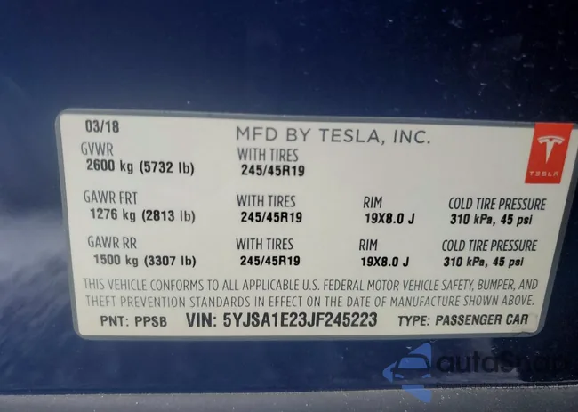 5YJSA1E23JF245223: 72642465