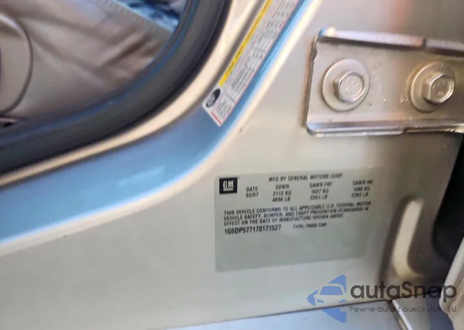 1G6DP577170171527: 98347115