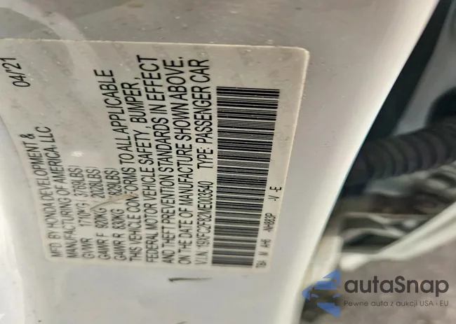 19XFC2F82ME003540: 99023455