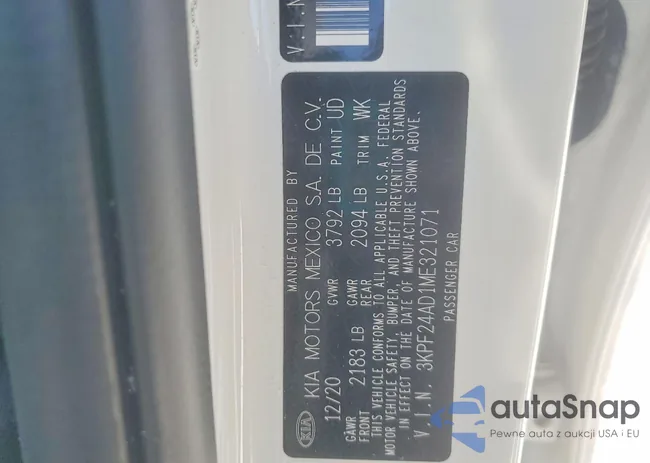 3KPF24AD1ME321071: 75299885