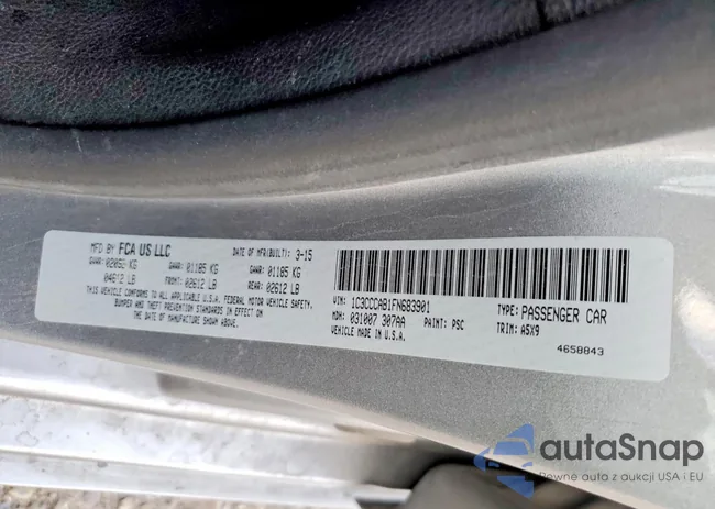 1C3CCCAB1FN683901: 99164655