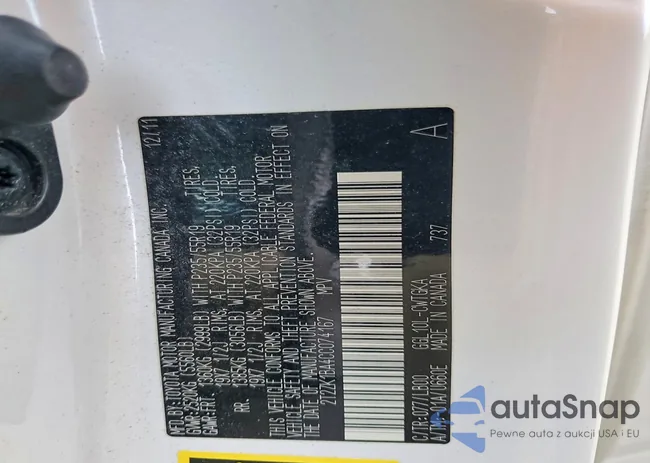 2T2ZK1BA4CC074167: 99074365